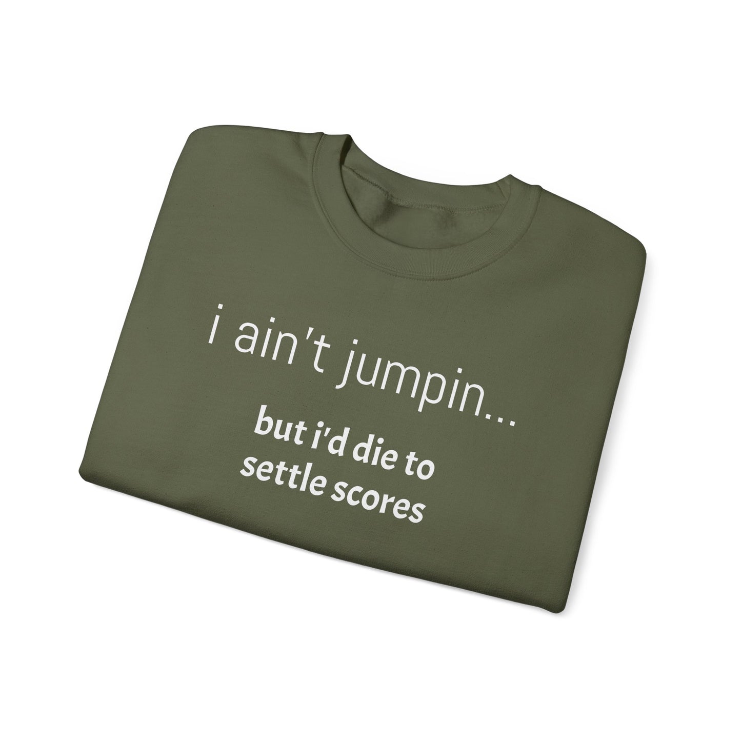 Settle Scores Crew Neck Sweatshirt - Unisex Heavy Blend™