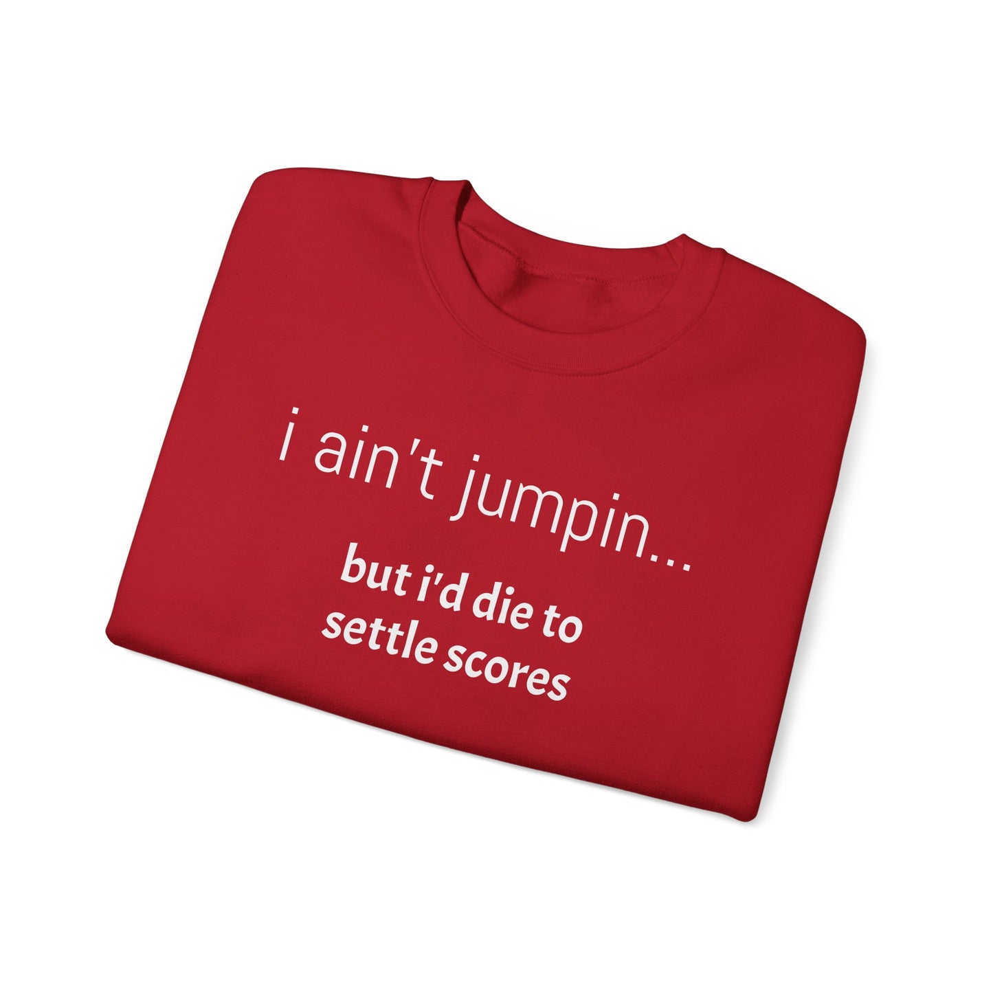 Settle Scores Crew Neck Sweatshirt - Unisex Heavy Blend™