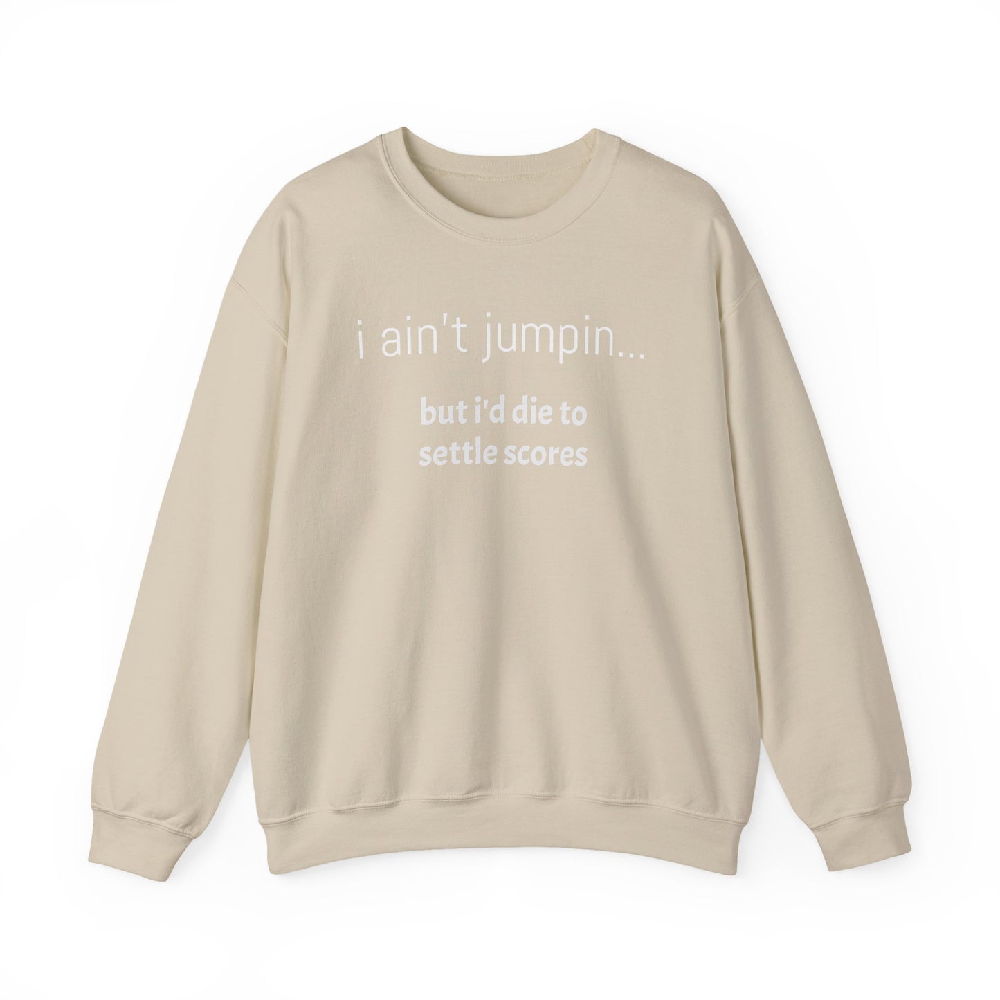 Settle Scores Crew Neck Sweatshirt - Unisex Heavy Blend™