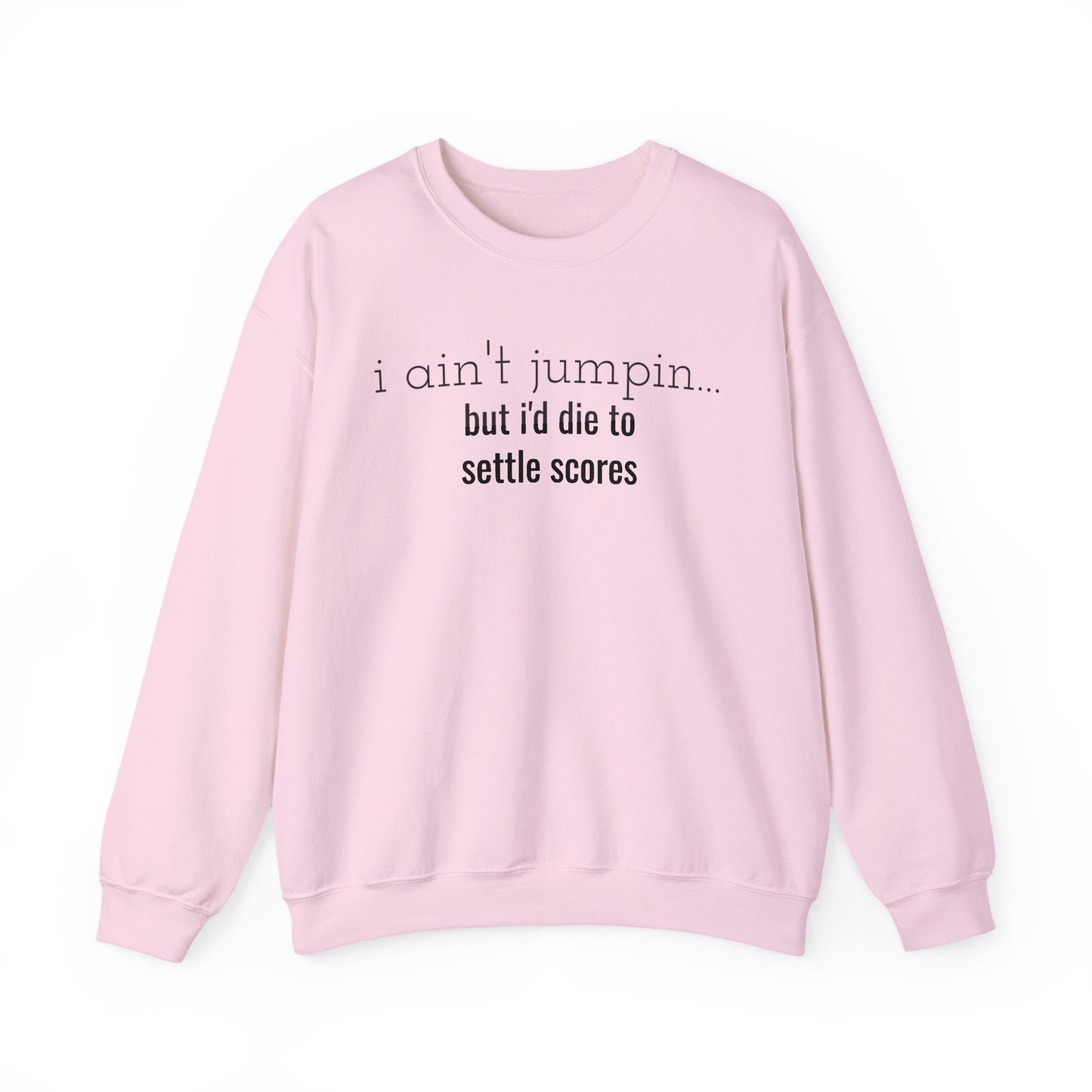 Settle Scores Crew Neck Sweatshirt - Unisex Heavy Blend™