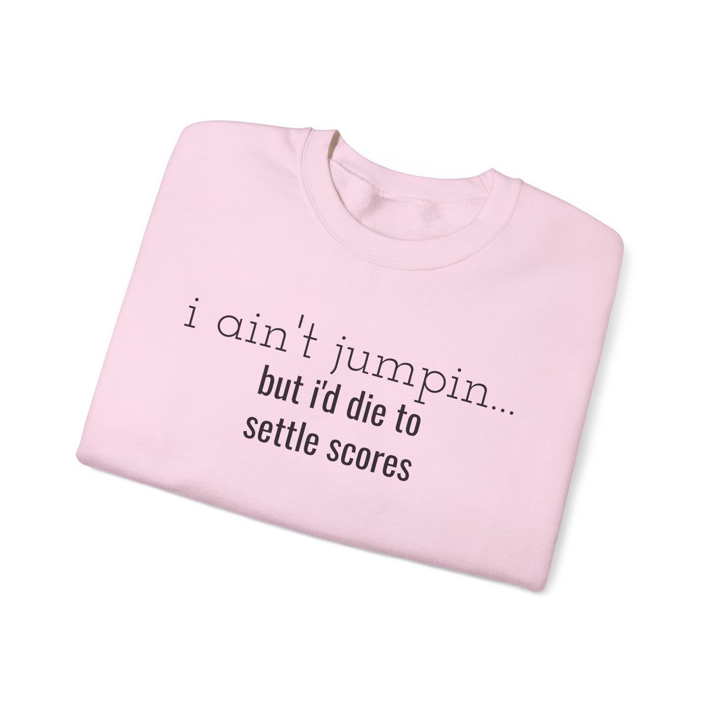 Settle Scores Crew Neck Sweatshirt - Unisex Heavy Blend™