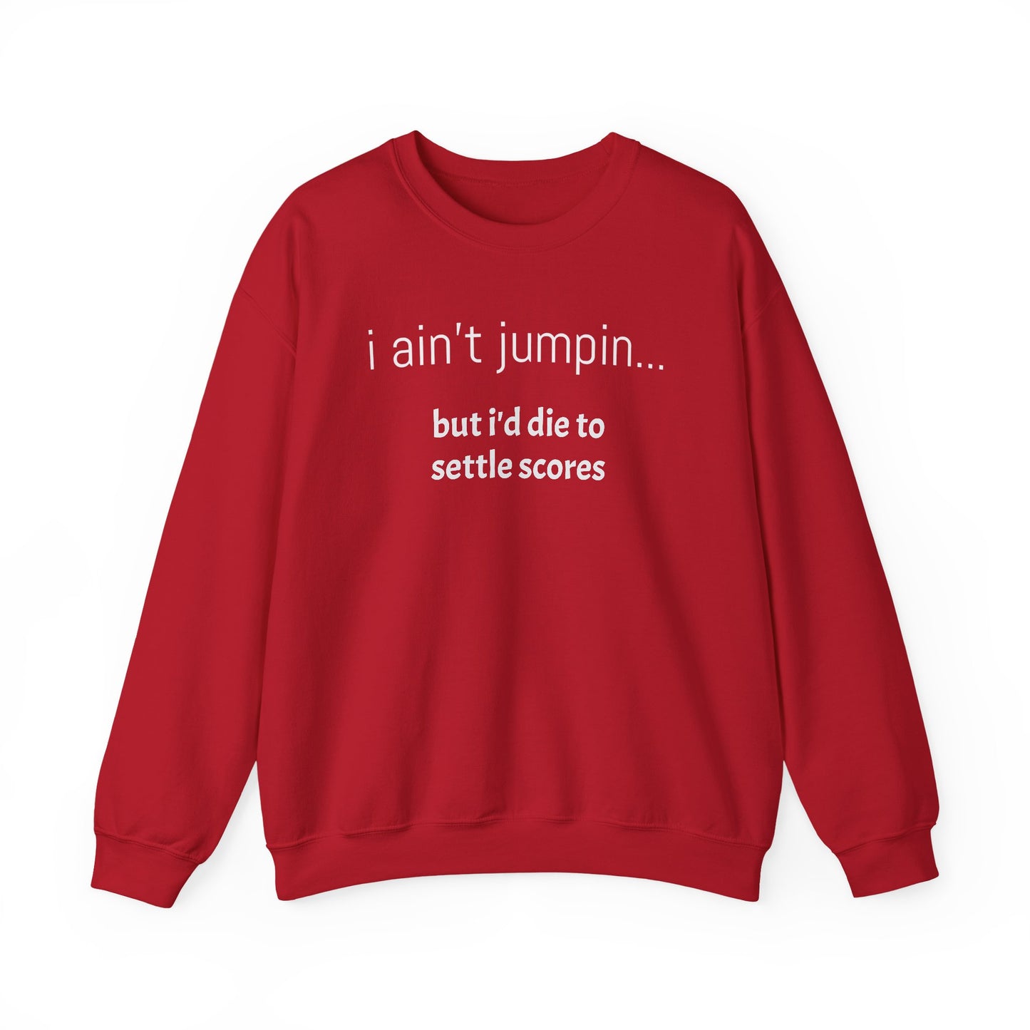 Settle Scores Crew Neck Sweatshirt - Unisex Heavy Blend™