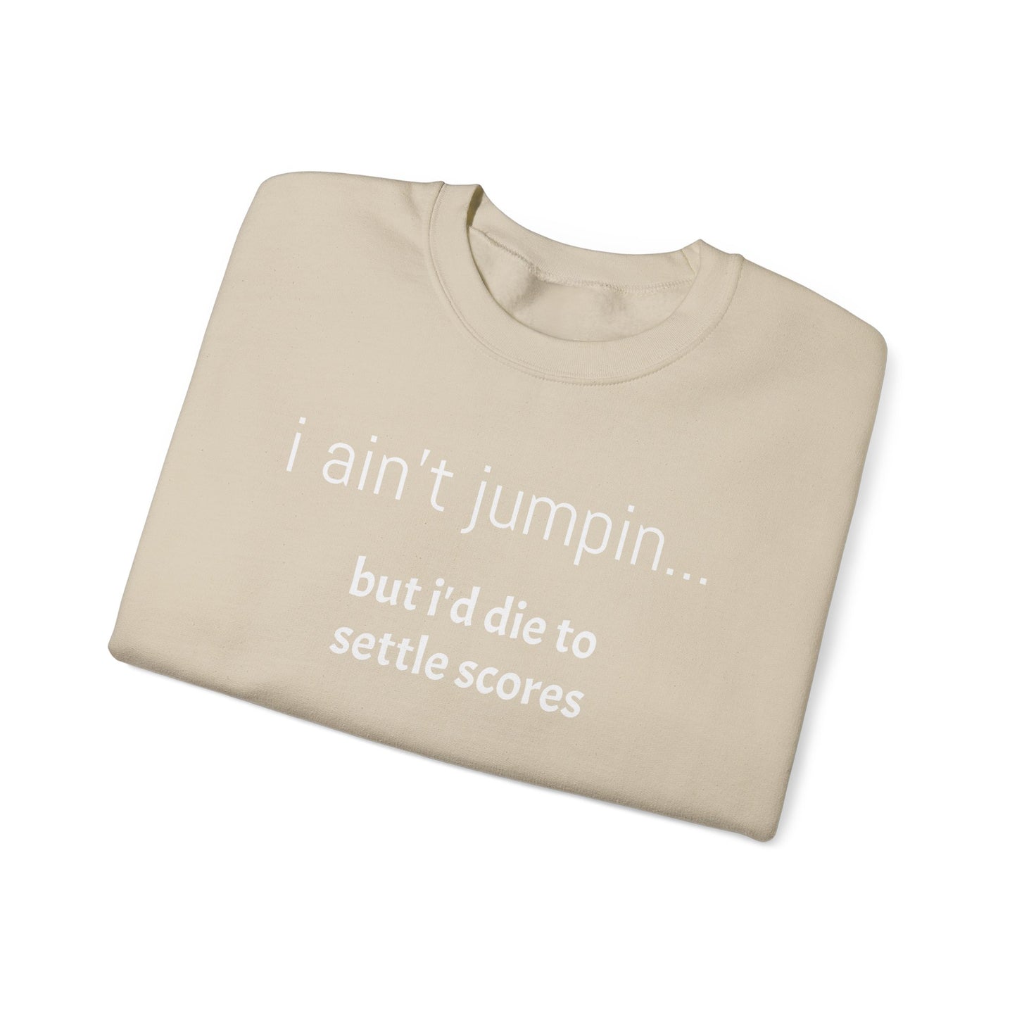 Settle Scores Crew Neck Sweatshirt - Unisex Heavy Blend™