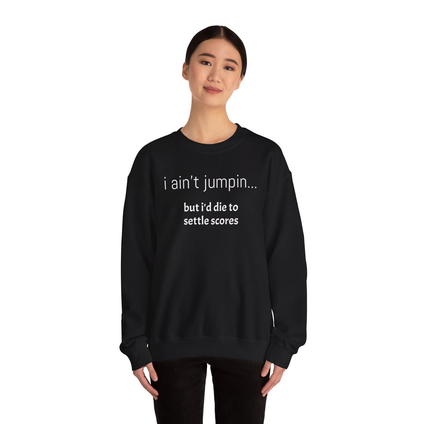 Settle Scores Crew Neck Sweatshirt - Unisex Heavy Blend™