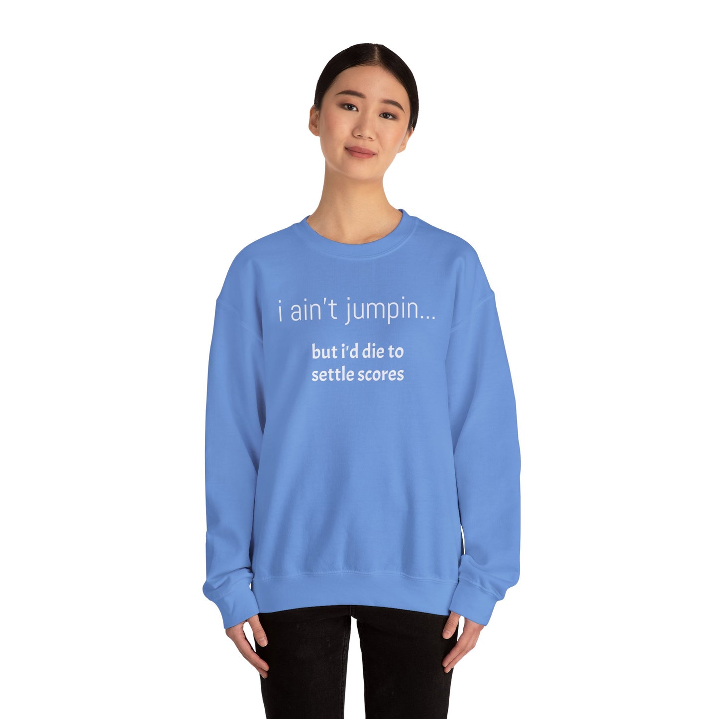 Settle Scores Crew Neck Sweatshirt - Unisex Heavy Blend™
