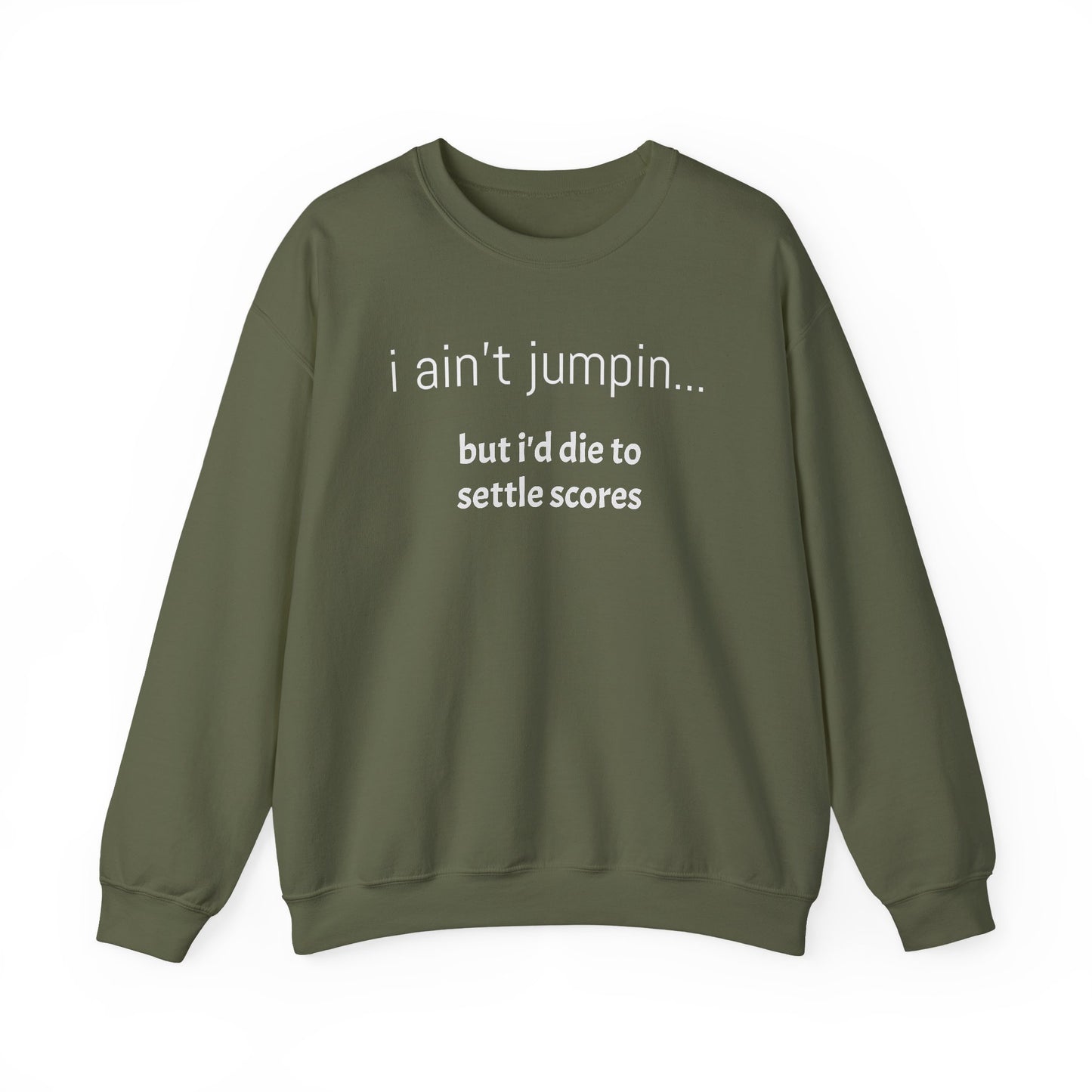 Settle Scores Crew Neck Sweatshirt - Unisex Heavy Blend™