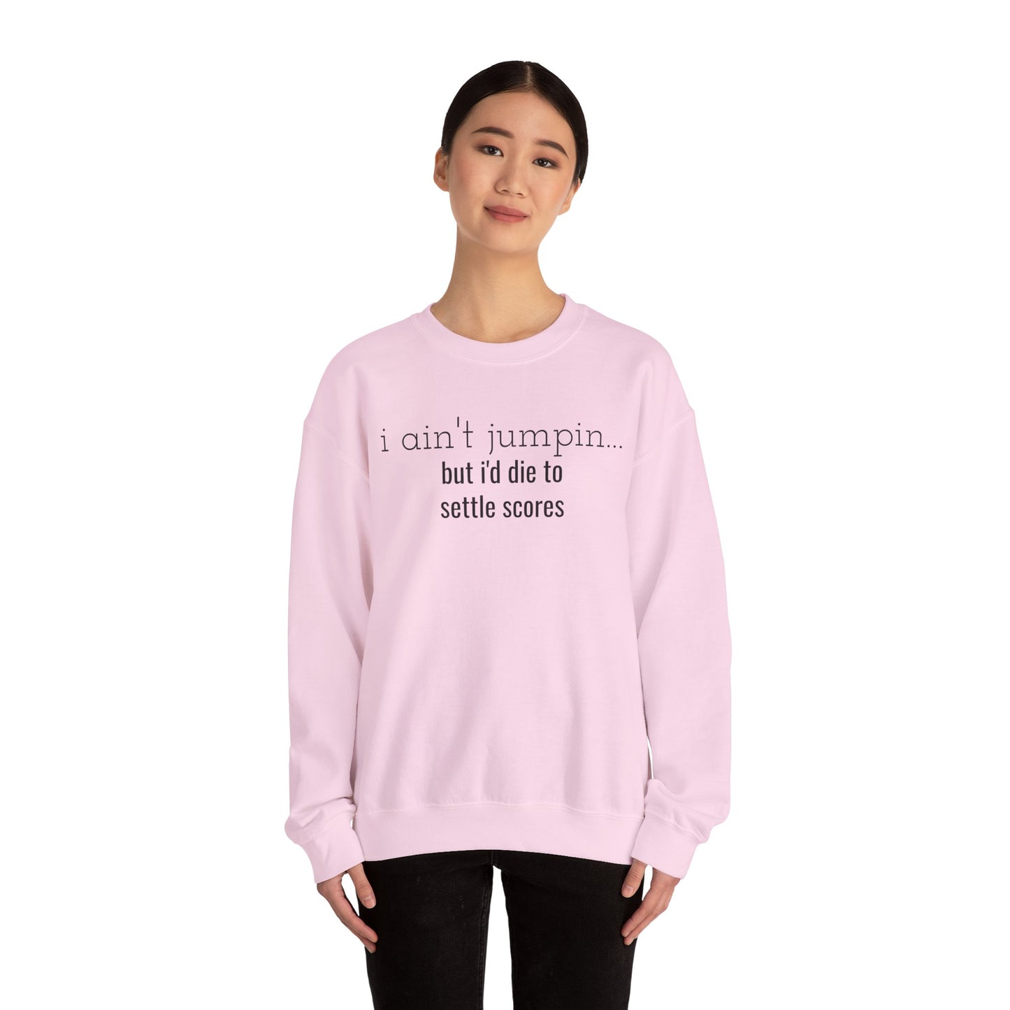 Settle Scores Crew Neck Sweatshirt - Unisex Heavy Blend™